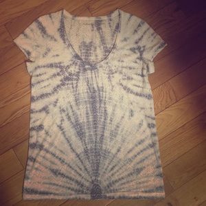 Calvin Klein tie dye scoop neck t-shirt